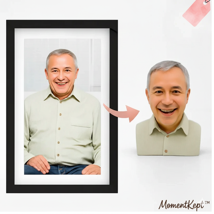 MomentKept™ Personalized 3D Figurine From Your Photo — A Memory You Can Hold