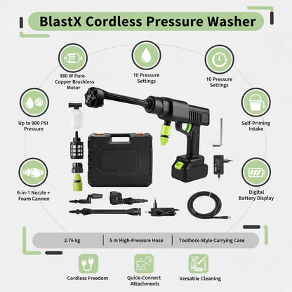 BlastX SEESE Cordless Pressure Washer
