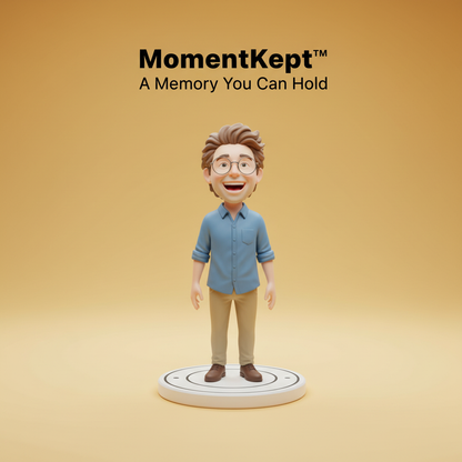 MomentKept™ Personalized 3D Figurine From Your Photo — A Memory You Can Hold